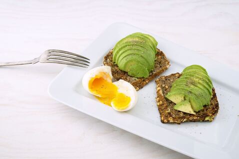 Healthy and balanced breakfast