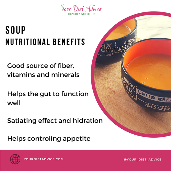 Nutritional benefits of eating soup