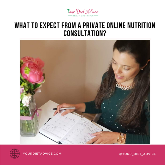What to expect from a private online nutrition consultation?